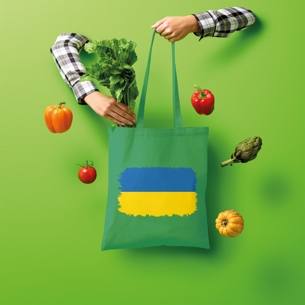 UKRAINE FLAG Shopper Tote Bag - Lynendo Trade Store