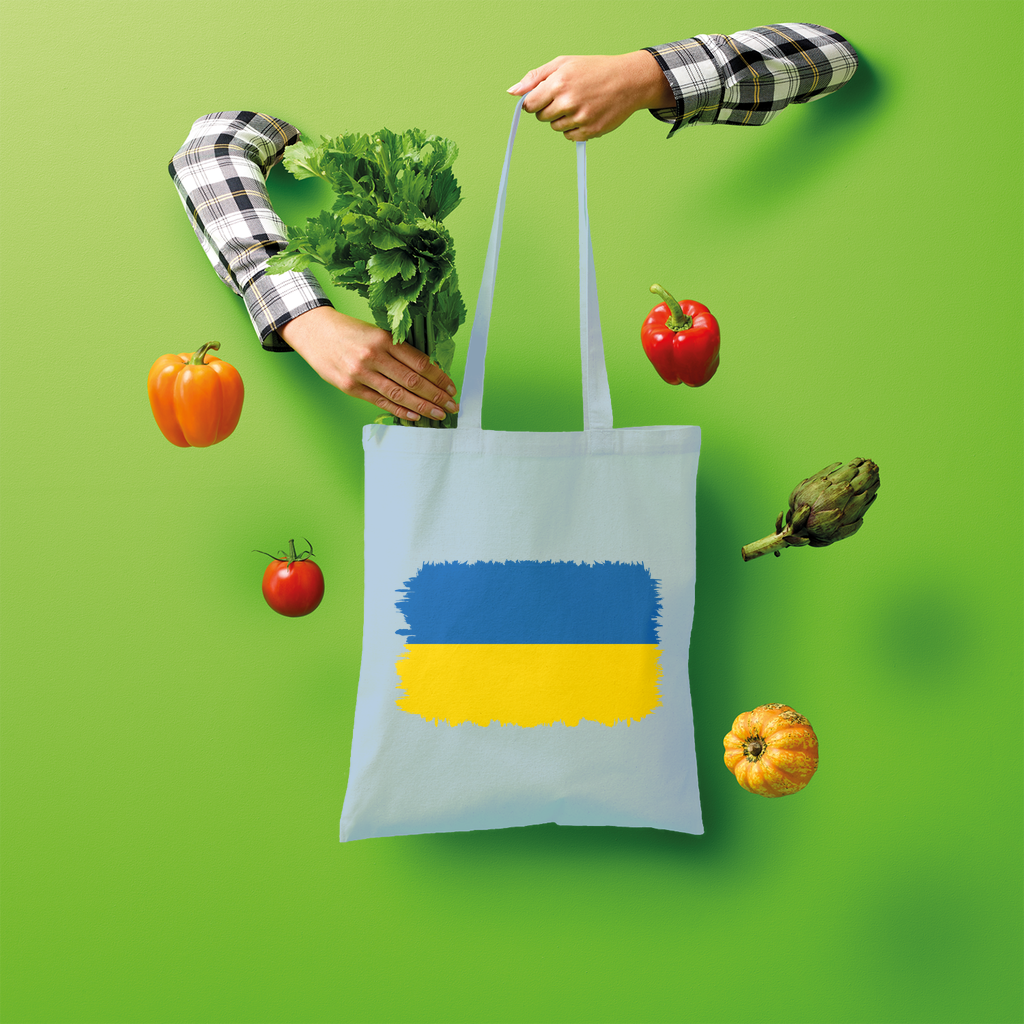 UKRAINE FLAG Shopper Tote Bag - Lynendo Trade Store