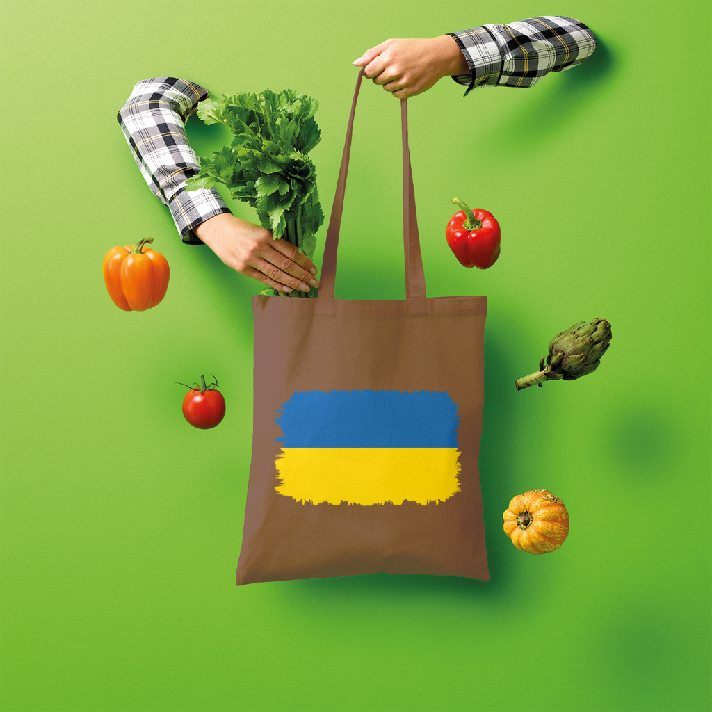 UKRAINE FLAG Shopper Tote Bag - Lynendo Trade Store