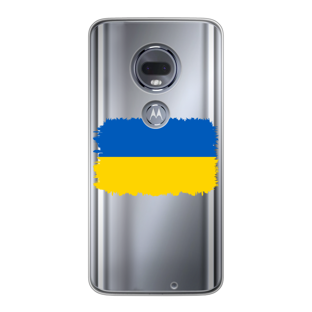 UKRAINE FLAG Back Printed Transparent Soft Phone Case - Lynendo Trade Store
