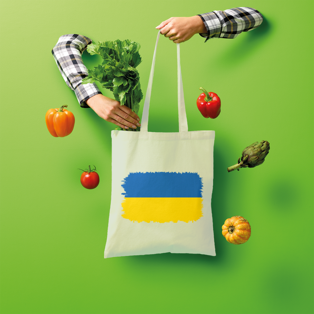 UKRAINE FLAG Shopper Tote Bag - Lynendo Trade Store