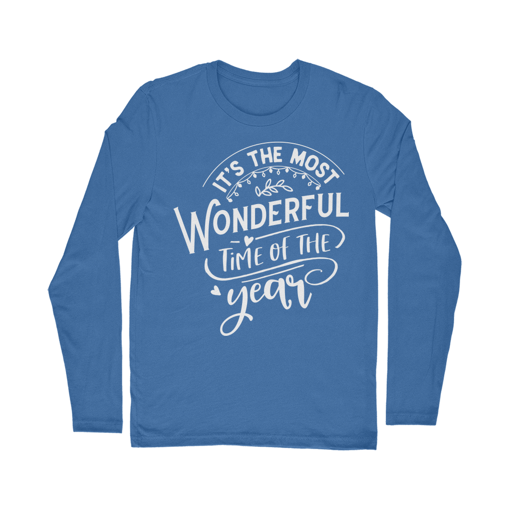 THE MOST WONDERFUL TIME Classic Long Sleeve T-Shirt - Lynendo Trade Store