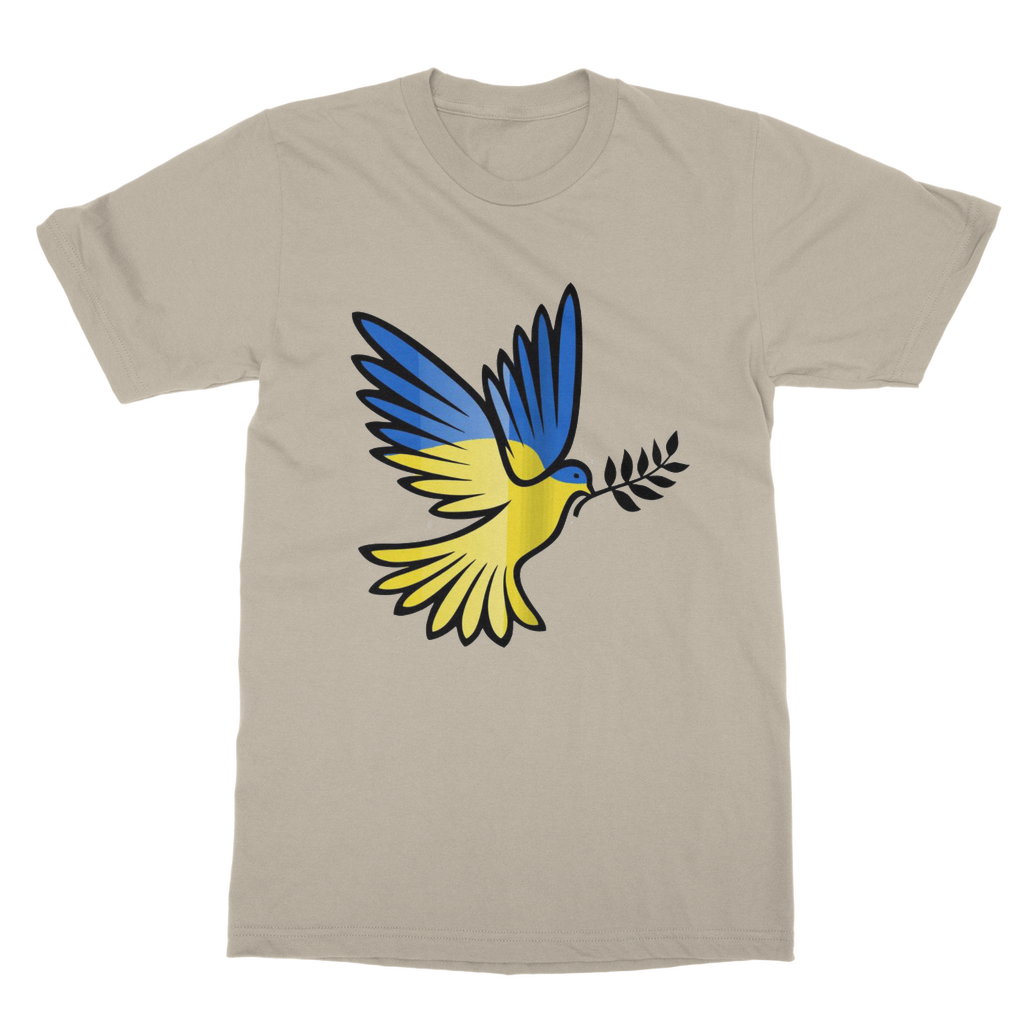 Ukraine Peace Bird Classic Adult T-Shirt - Lynendo Trade Store