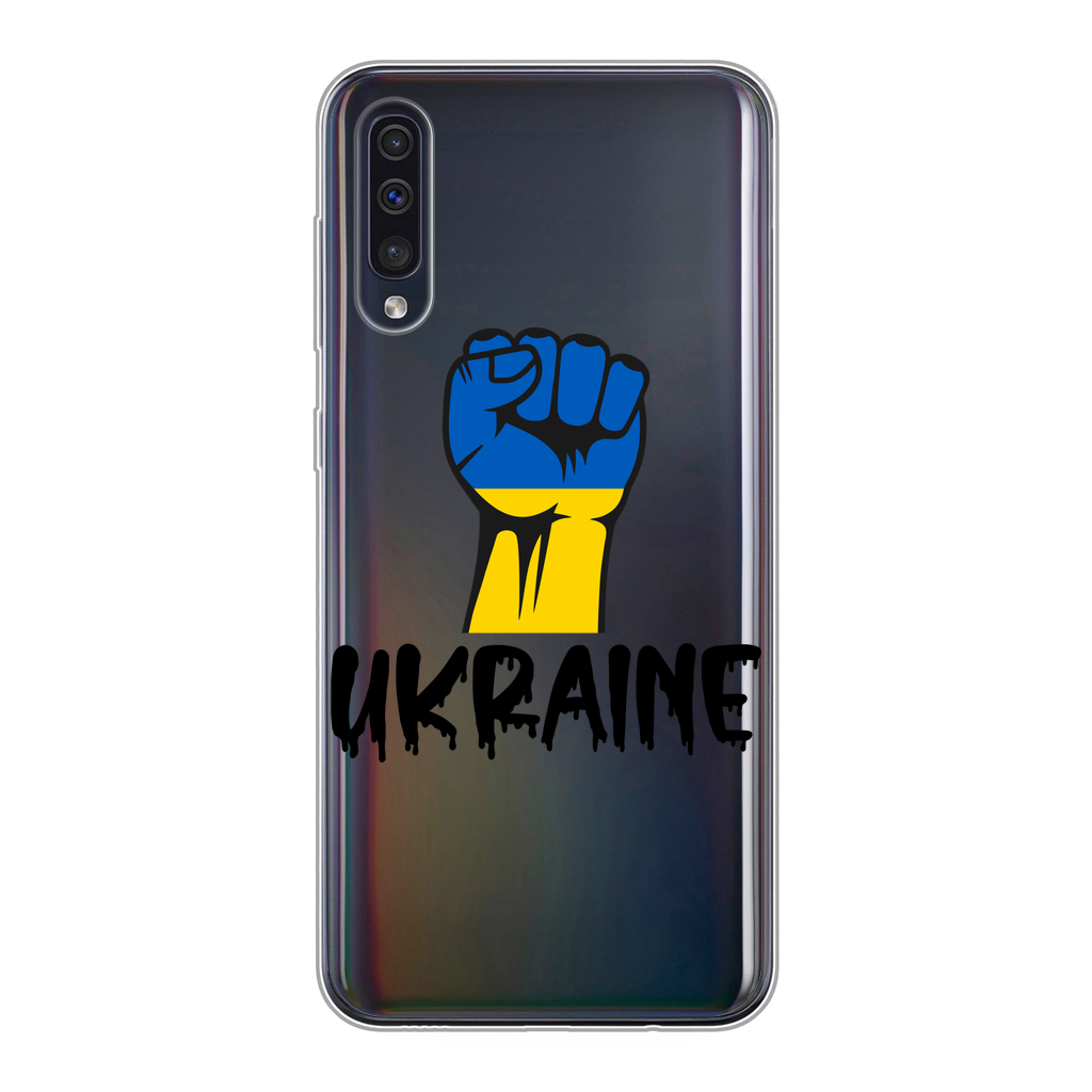 Ukraine Fist Back Printed Transparent Soft Phone Case - Lynendo Trade Store