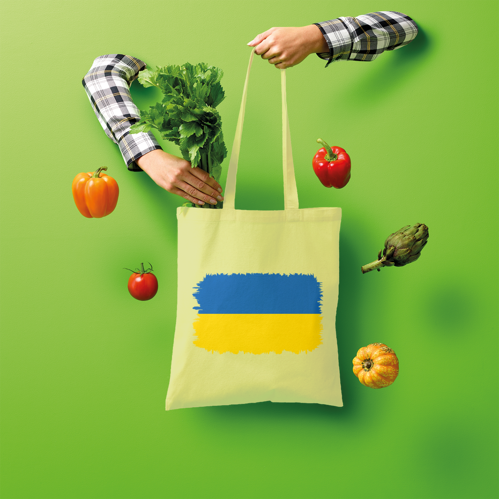 UKRAINE FLAG Shopper Tote Bag - Lynendo Trade Store