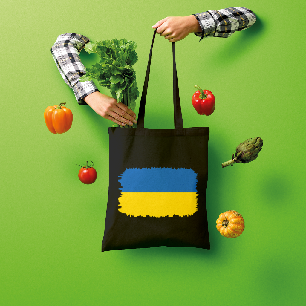UKRAINE FLAG Shopper Tote Bag - Lynendo Trade Store