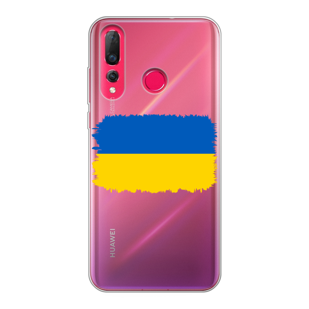 UKRAINE FLAG Back Printed Transparent Soft Phone Case - Lynendo Trade Store