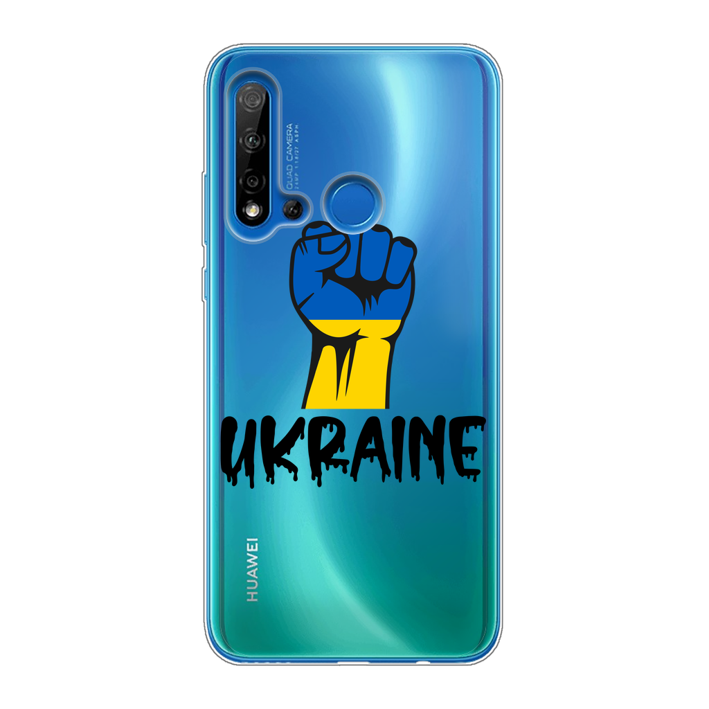 Ukraine Fist Back Printed Transparent Soft Phone Case - Lynendo Trade Store