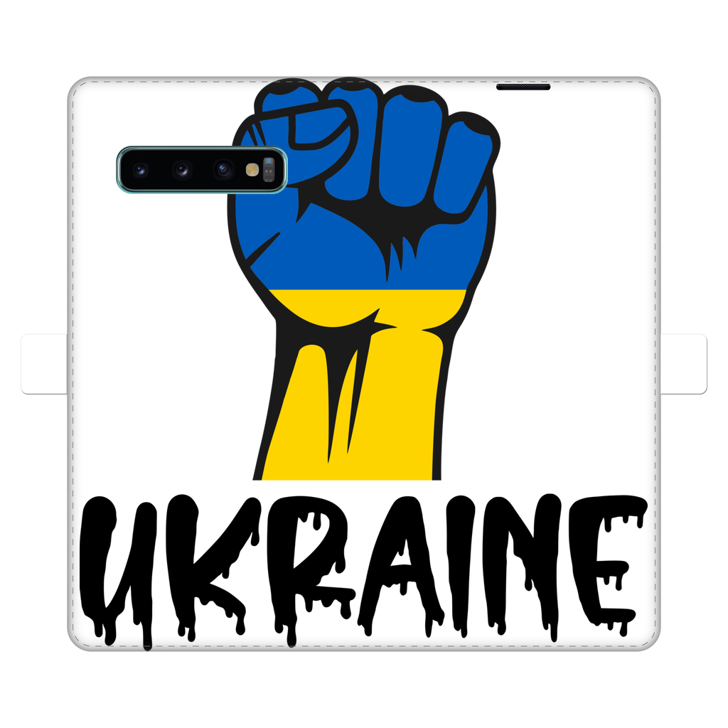 Ukraine Fist Fully Printed Wallet Cases - Lynendo Trade Store