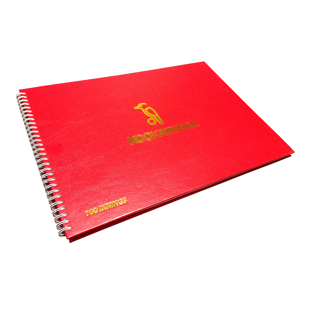 Kookaburra Scorebook Wirebound - 100 inns - Lynendo Trade Store