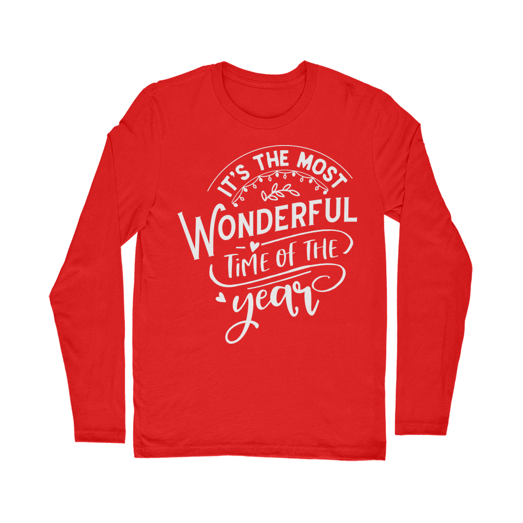 THE MOST WONDERFUL TIME Classic Long Sleeve T-Shirt - Lynendo Trade Store