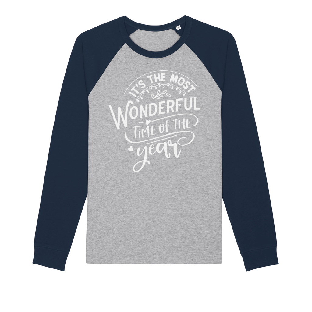 THE MOST WONDERFUL TIME Premium Raglan Long Sleeve Shirt - Lynendo Trade Store