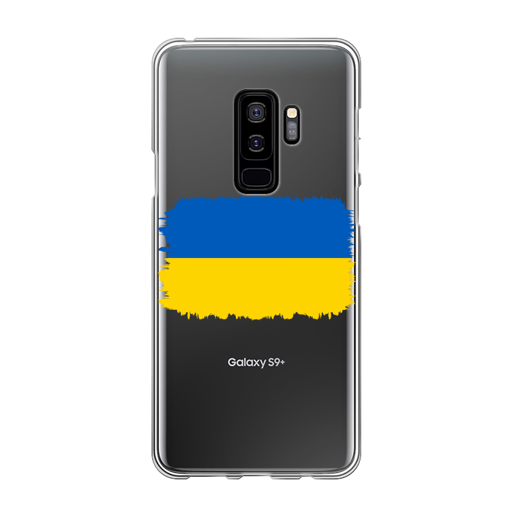 UKRAINE FLAG Back Printed Transparent Soft Phone Case - Lynendo Trade Store