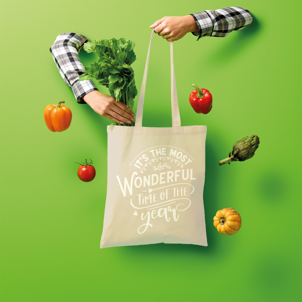 THE MOST WONDERFUL TIME Shopper Tote Bag - Lynendo Trade Store