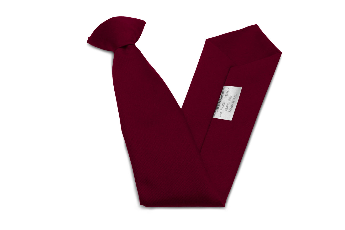 Stock Design Ties in Plain Maroon (5401-9001) - Lynendo Trade Store