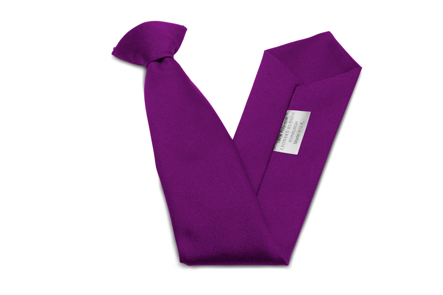 Stock Design Ties in Plain Purple (5401-9007) - Lynendo Trade Store