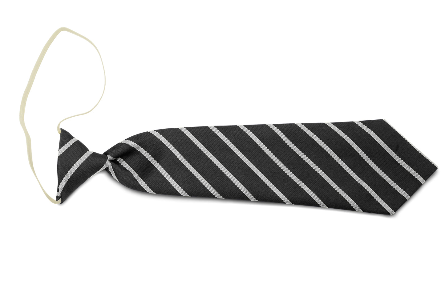 Stock Design Ties Black with Single White Stripe (5402-9101) - Lynendo Trade Store