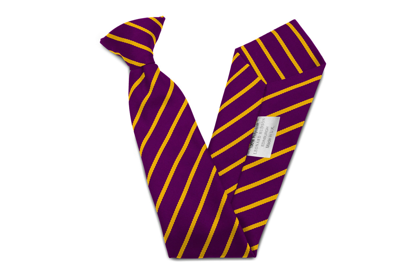 Stock Design Ties Purple with Single Gold Stripe (5402-9105) - Lynendo Trade Store