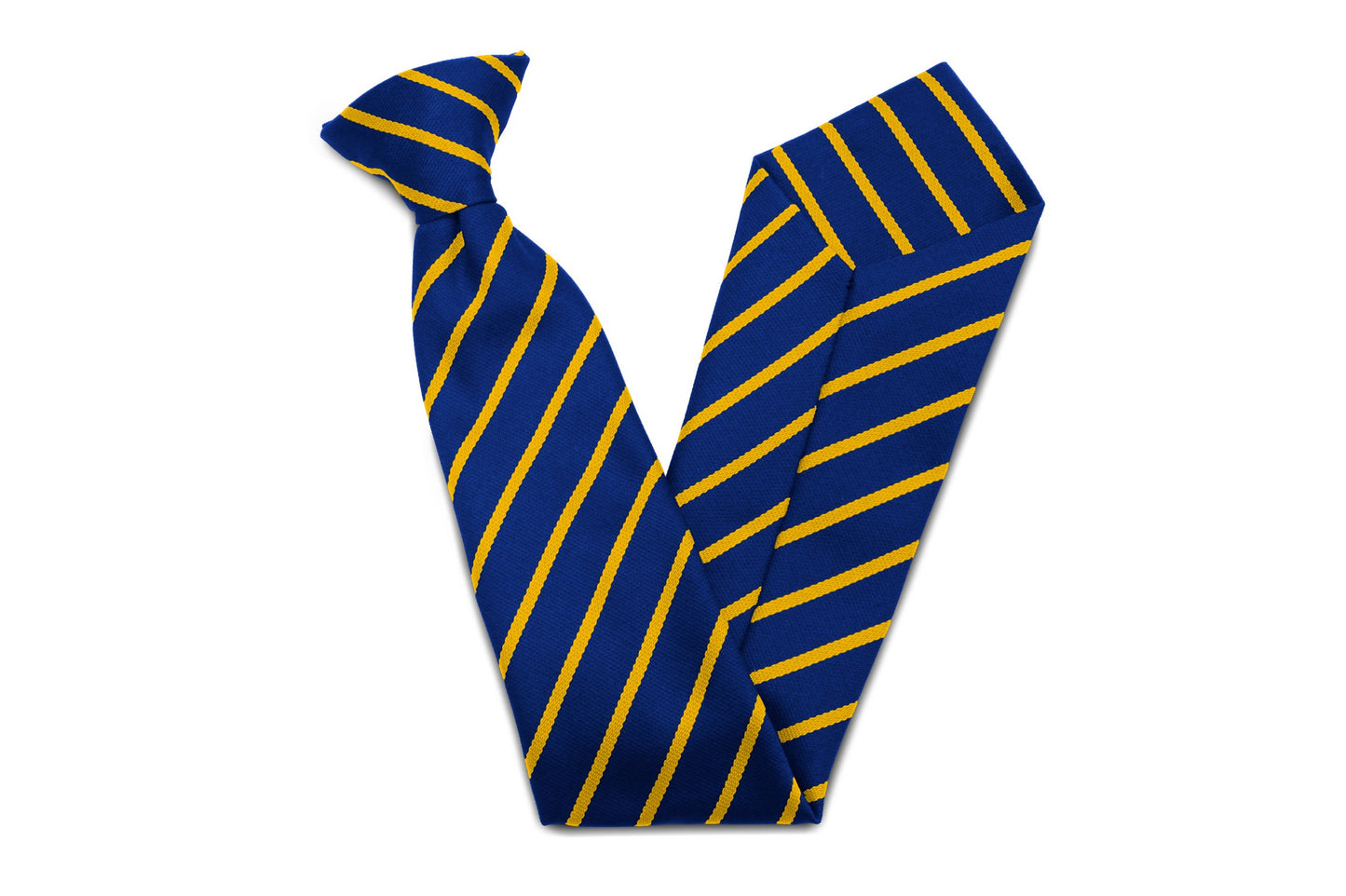 Stock Design Ties Royal with Single Gold Stripe (5402-9115) - Lynendo Trade Store