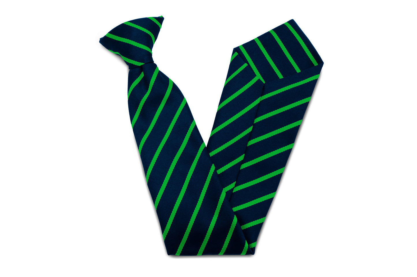 Stock Design Ties Navy with Single Emerald Stripe (5402-9121) - Lynendo Trade Store