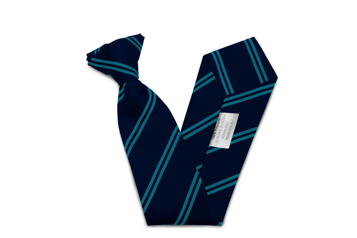 Stock Design Ties Navy with double Sky Stripe (5403-9206) - Lynendo Trade Store