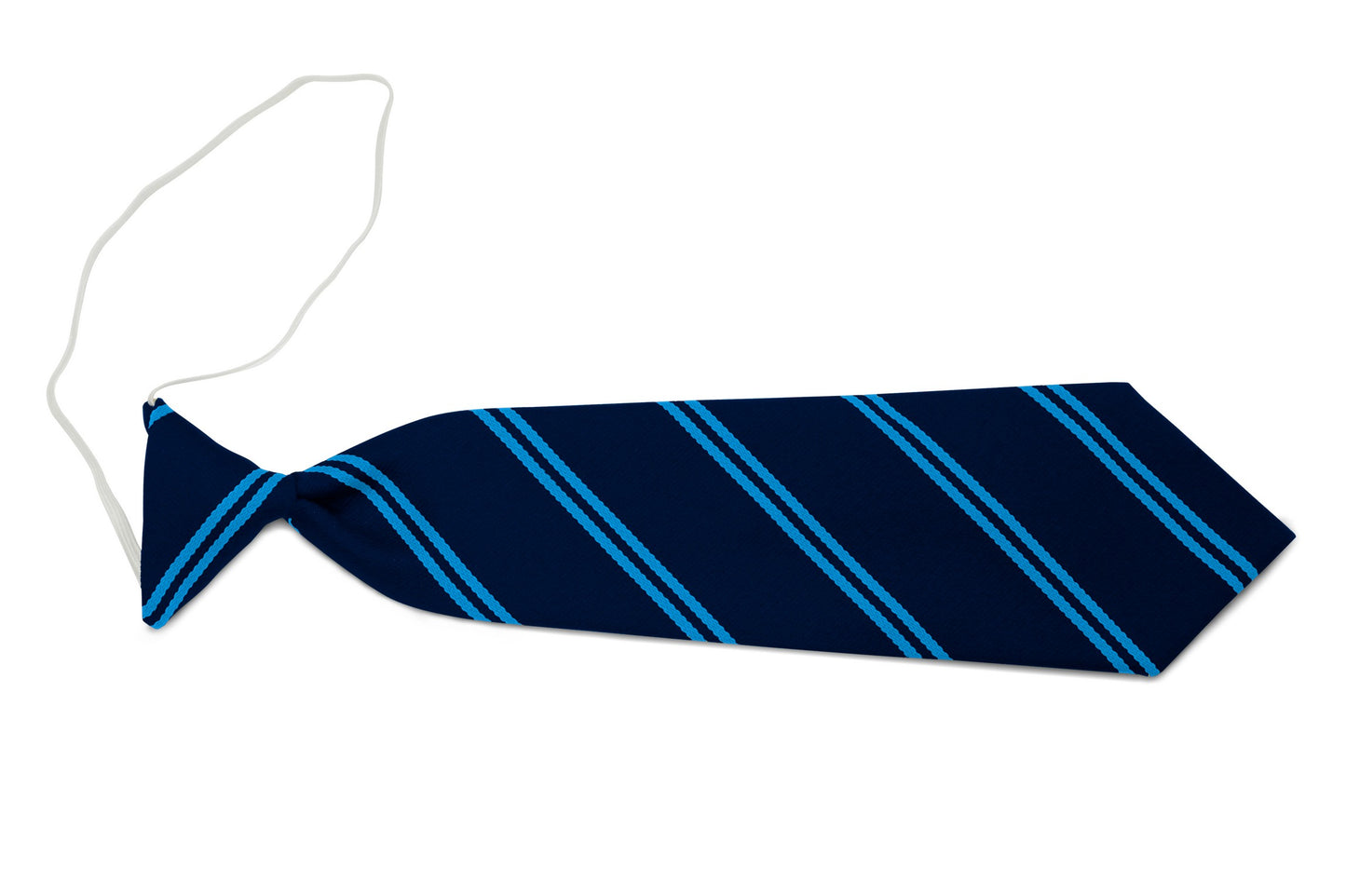 Stock Design Ties Navy with double Sky Stripe (5403-9206) - Lynendo Trade Store