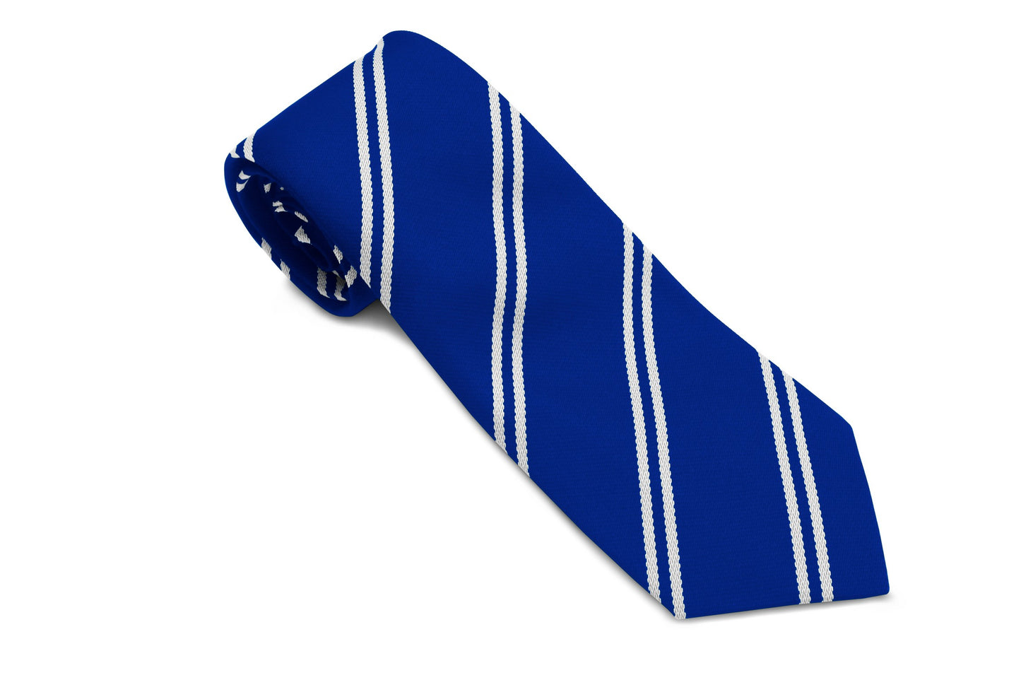 Stock Design Ties Royal with double White Stripe (5403-9209) - Lynendo Trade Store