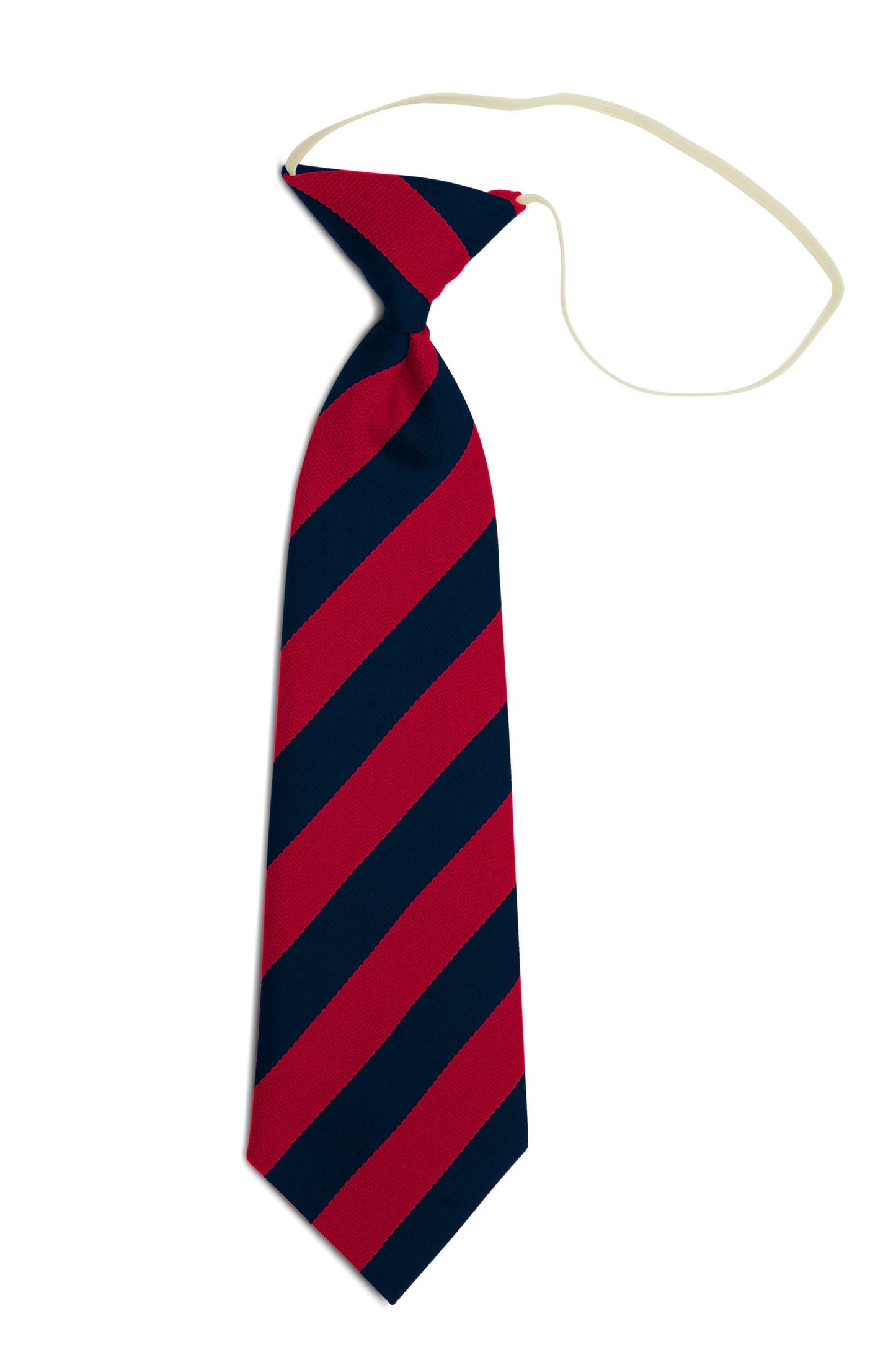 Stock Design Ties in Navy and Red Equal Stripe (5404-9504) - Lynendo Trade Store