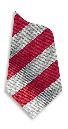 Stock Design Ties in Red and Grey Equal Stripe (5404-9509) - Lynendo Trade Store