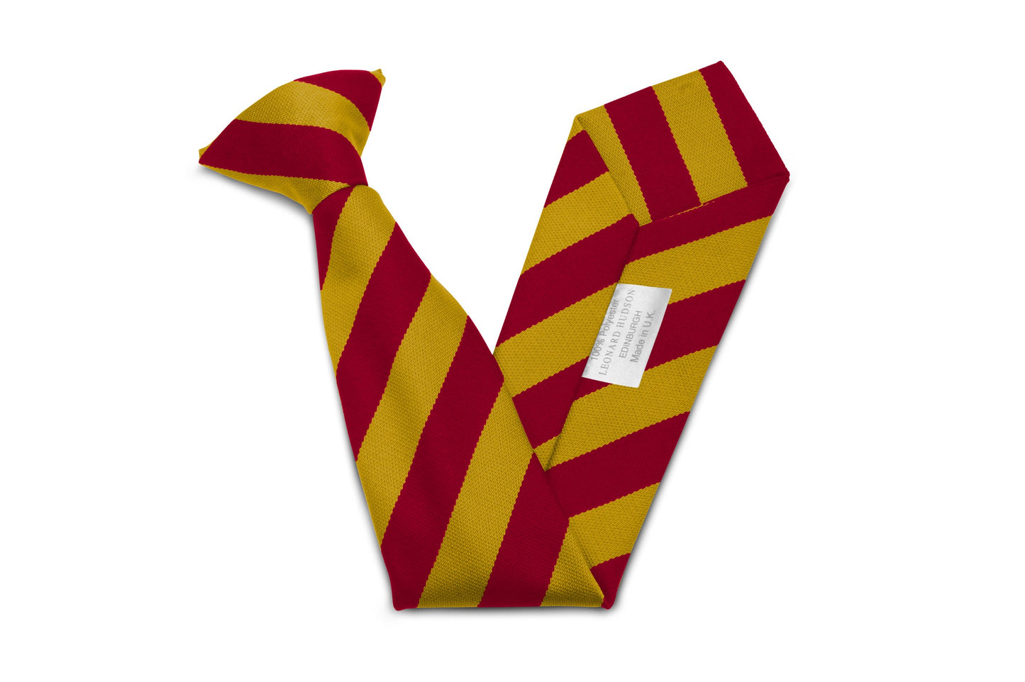 Stock Design Ties in Red and Gold Equal Stripe (5404-9516) - Lynendo Trade Store