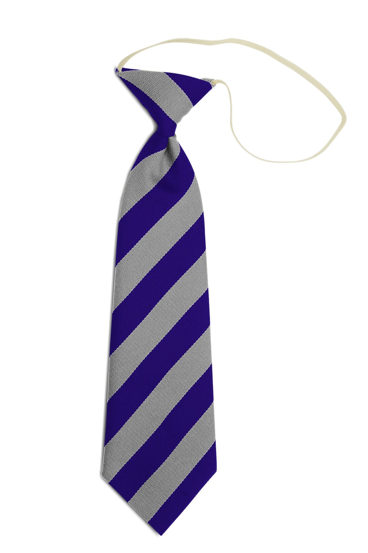 Stock Design Ties in Royal and Grey Equal Stripe (5404-9520) - Lynendo Trade Store