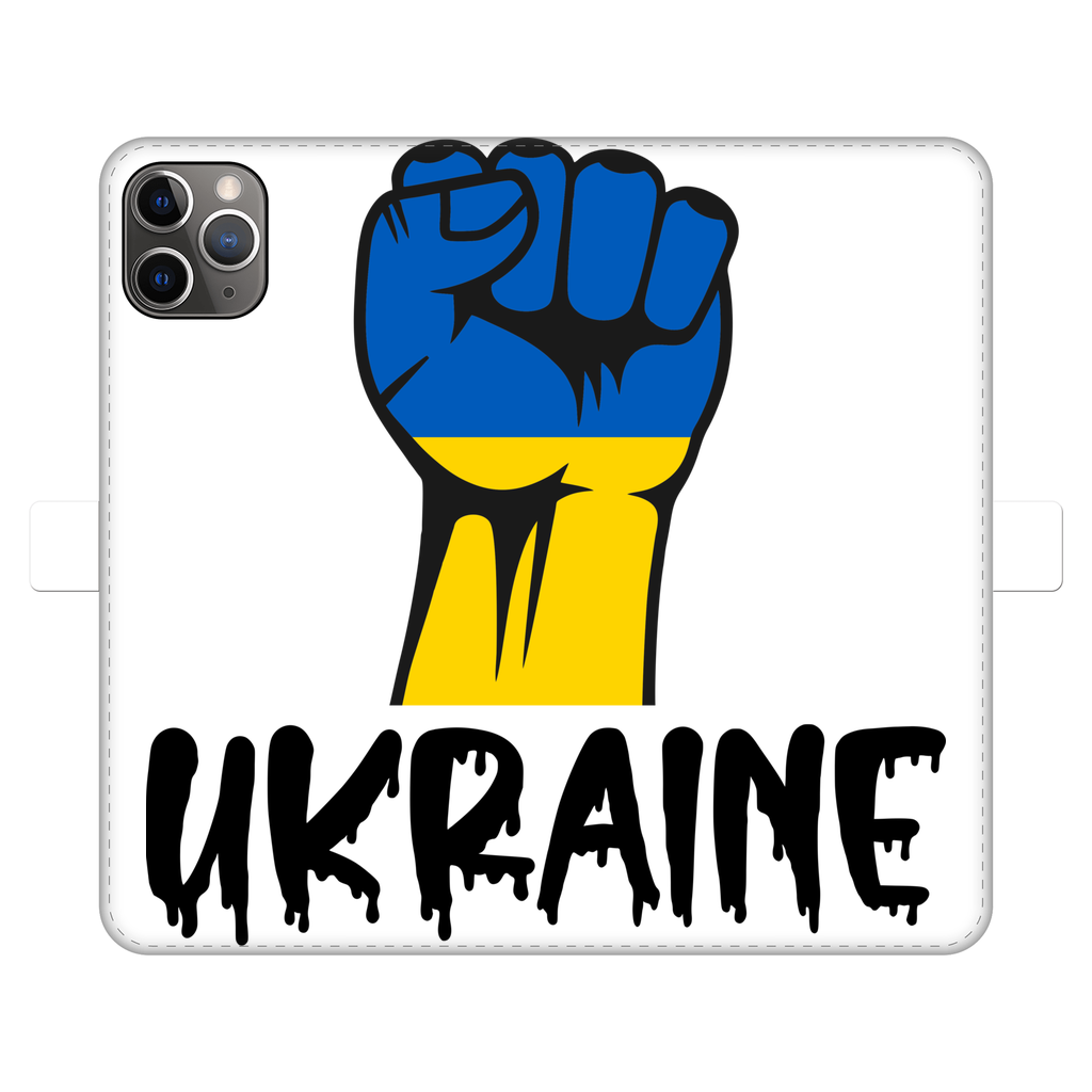 Ukraine Fist Fully Printed Wallet Cases - Lynendo Trade Store
