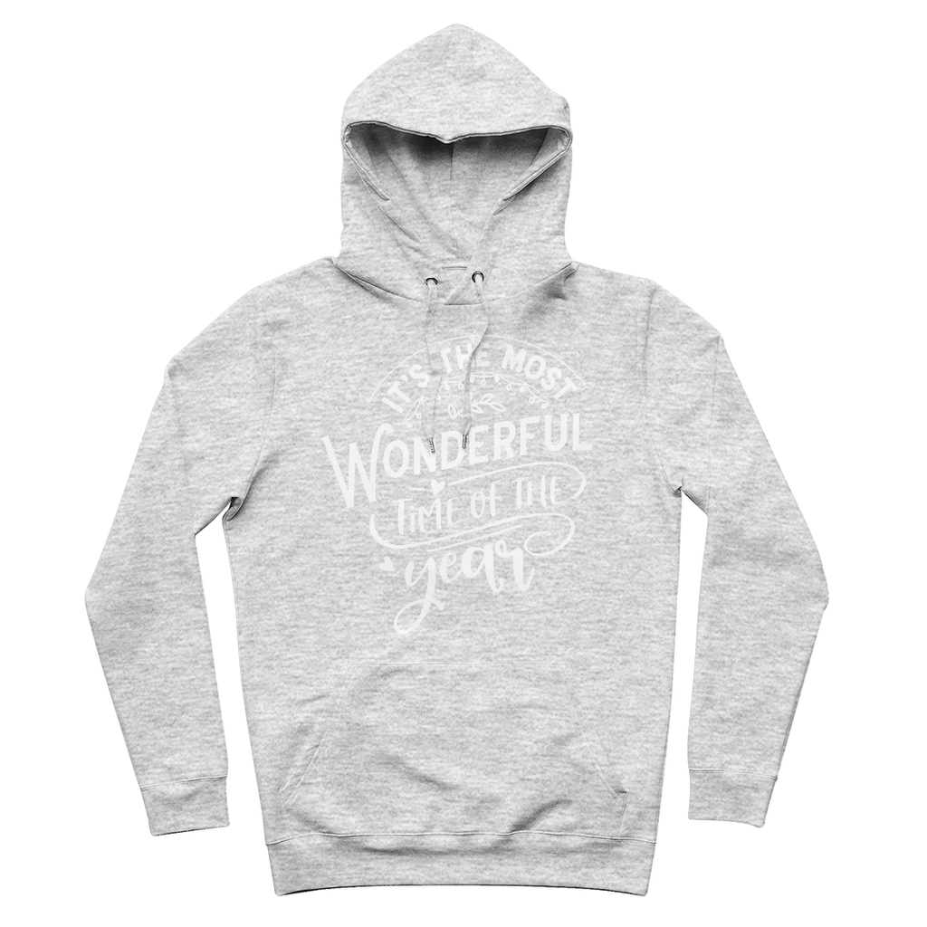 THE MOST WONDERFUL TIME 100% Organic Cotton Hoodie - Lynendo Trade Store