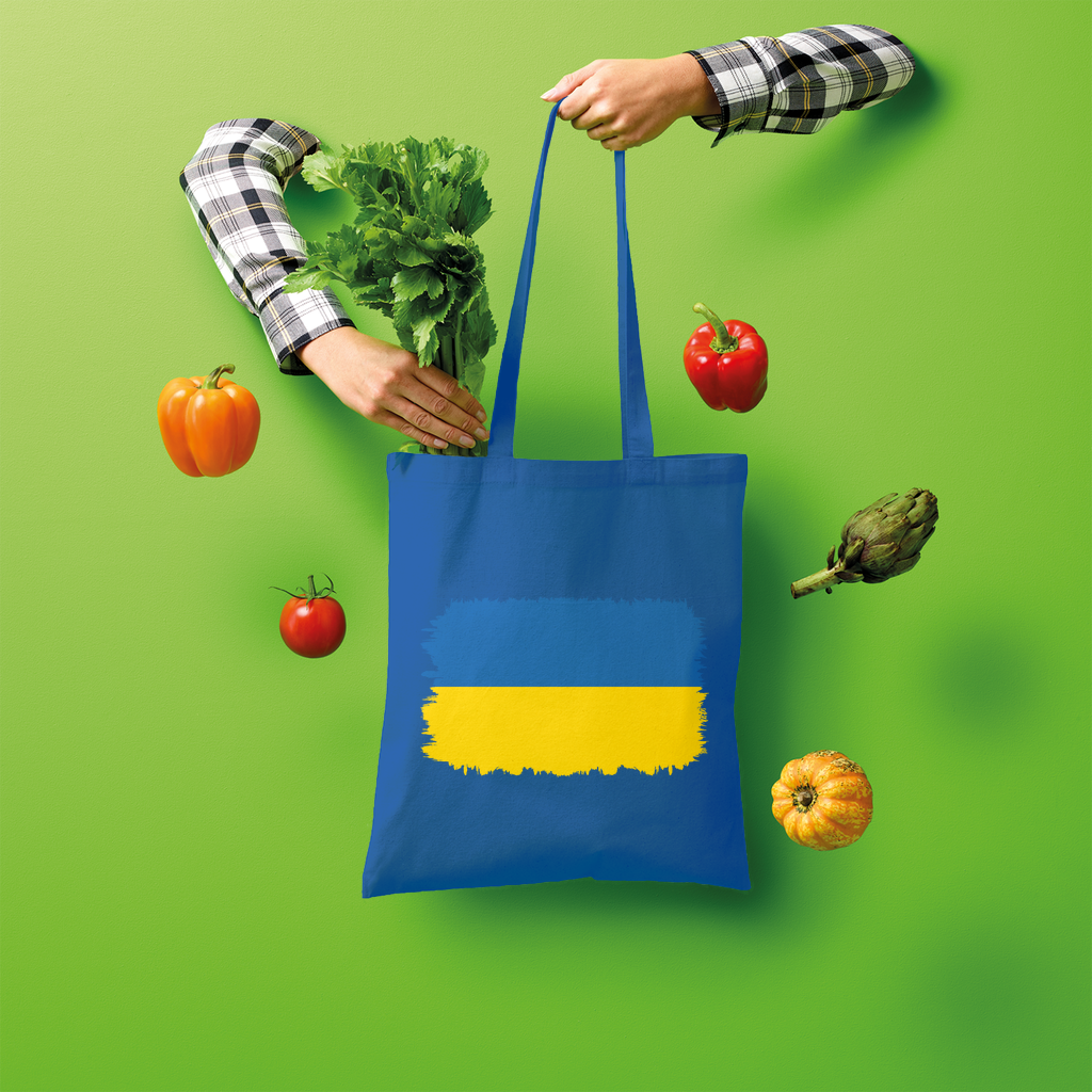 UKRAINE FLAG Shopper Tote Bag - Lynendo Trade Store