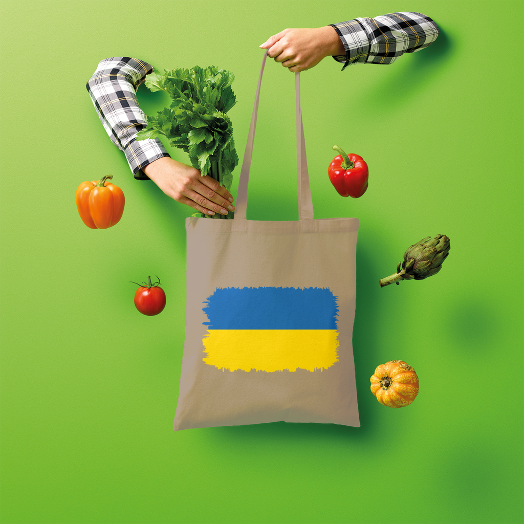 UKRAINE FLAG Shopper Tote Bag - Lynendo Trade Store