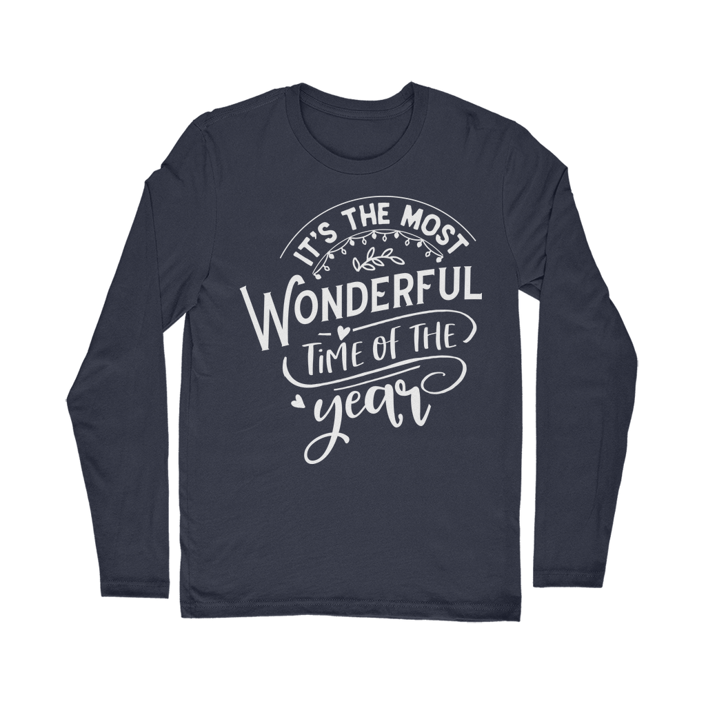 THE MOST WONDERFUL TIME Classic Long Sleeve T-Shirt - Lynendo Trade Store