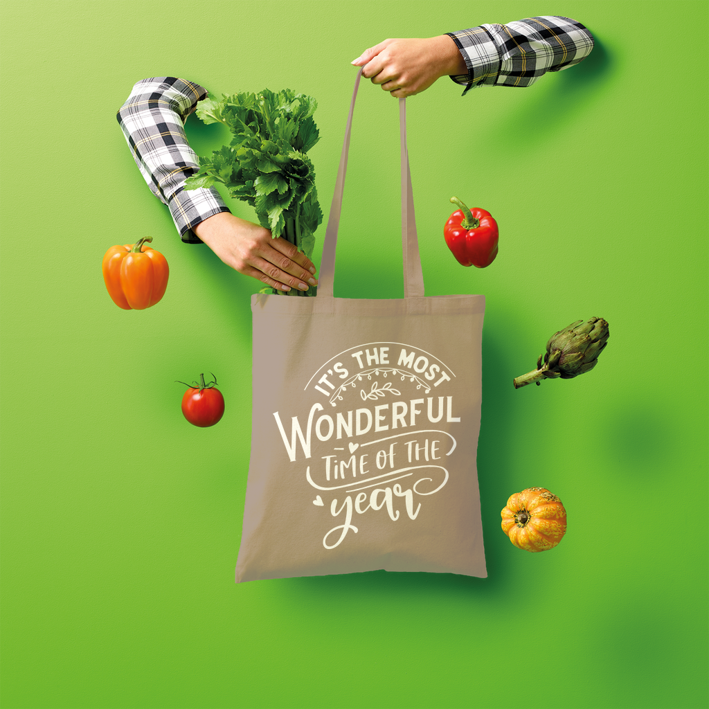 THE MOST WONDERFUL TIME Shopper Tote Bag - Lynendo Trade Store