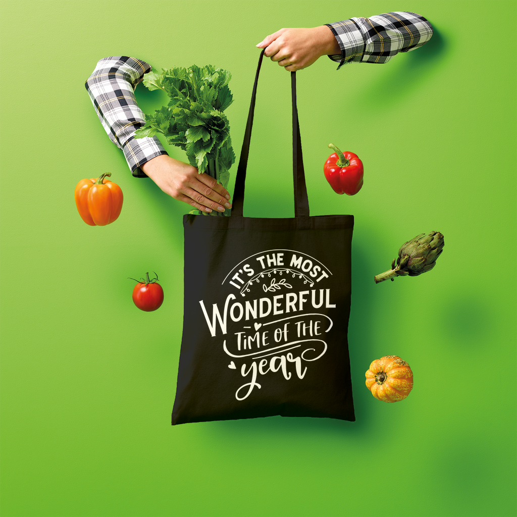 THE MOST WONDERFUL TIME Shopper Tote Bag - Lynendo Trade Store