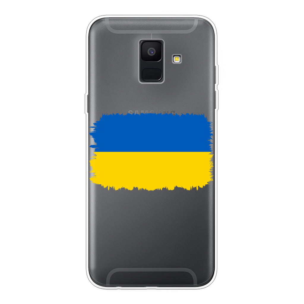 UKRAINE FLAG Back Printed Transparent Soft Phone Case - Lynendo Trade Store