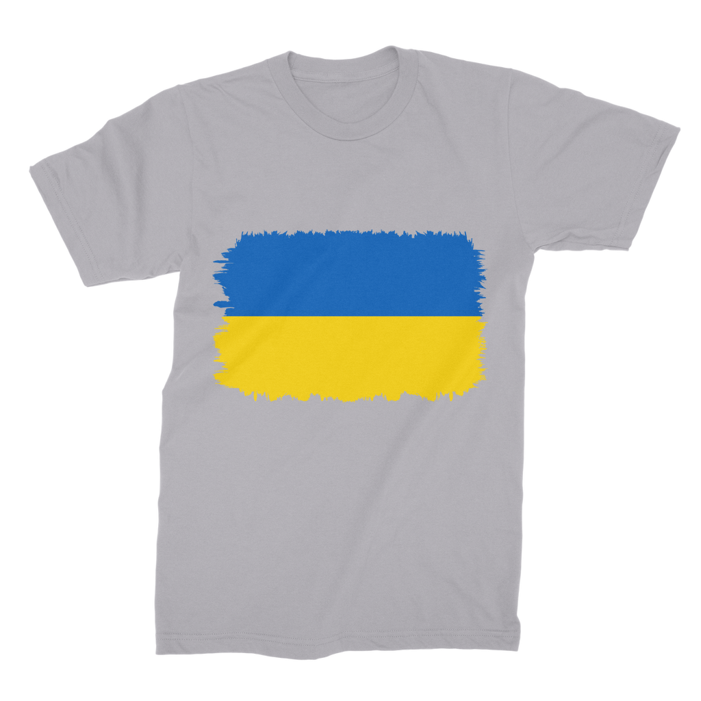UKRAINE FLAG Premium Jersey Adult T-Shirt - Lynendo Trade Store