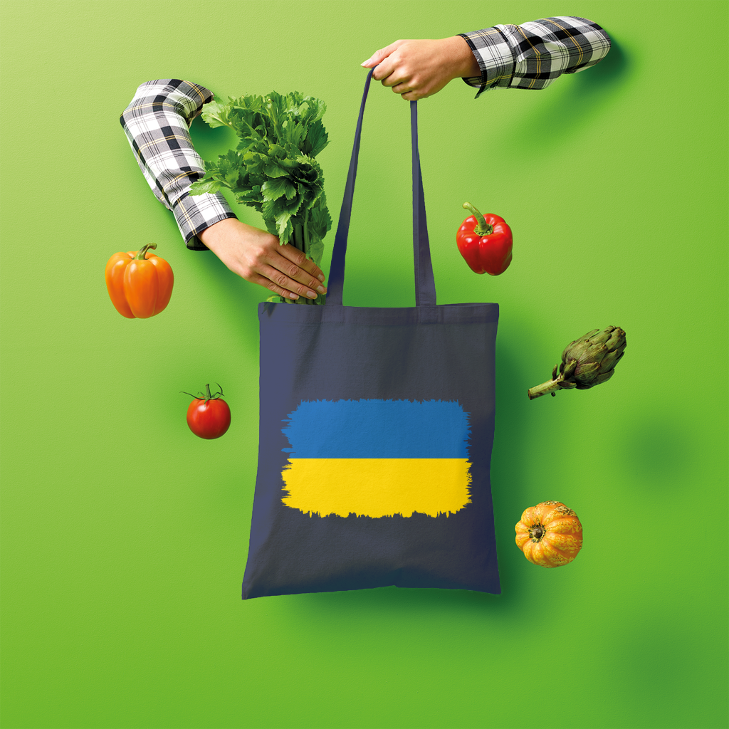 UKRAINE FLAG Shopper Tote Bag - Lynendo Trade Store