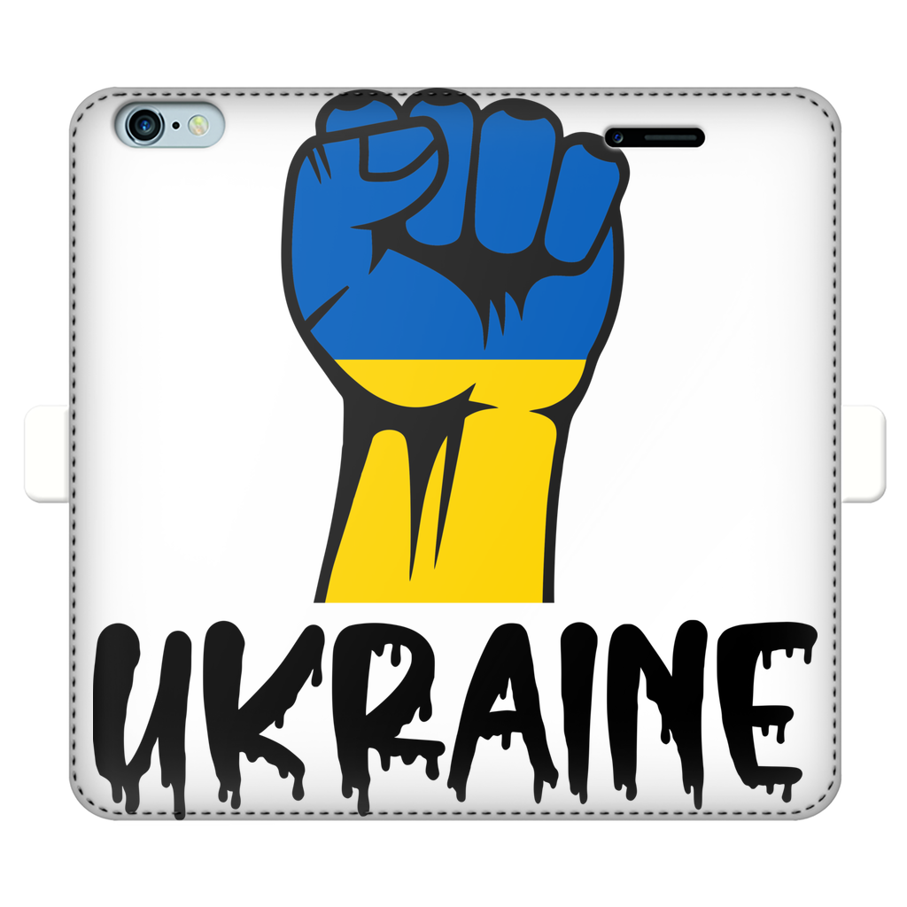 Ukraine Fist Fully Printed Wallet Cases - Lynendo Trade Store