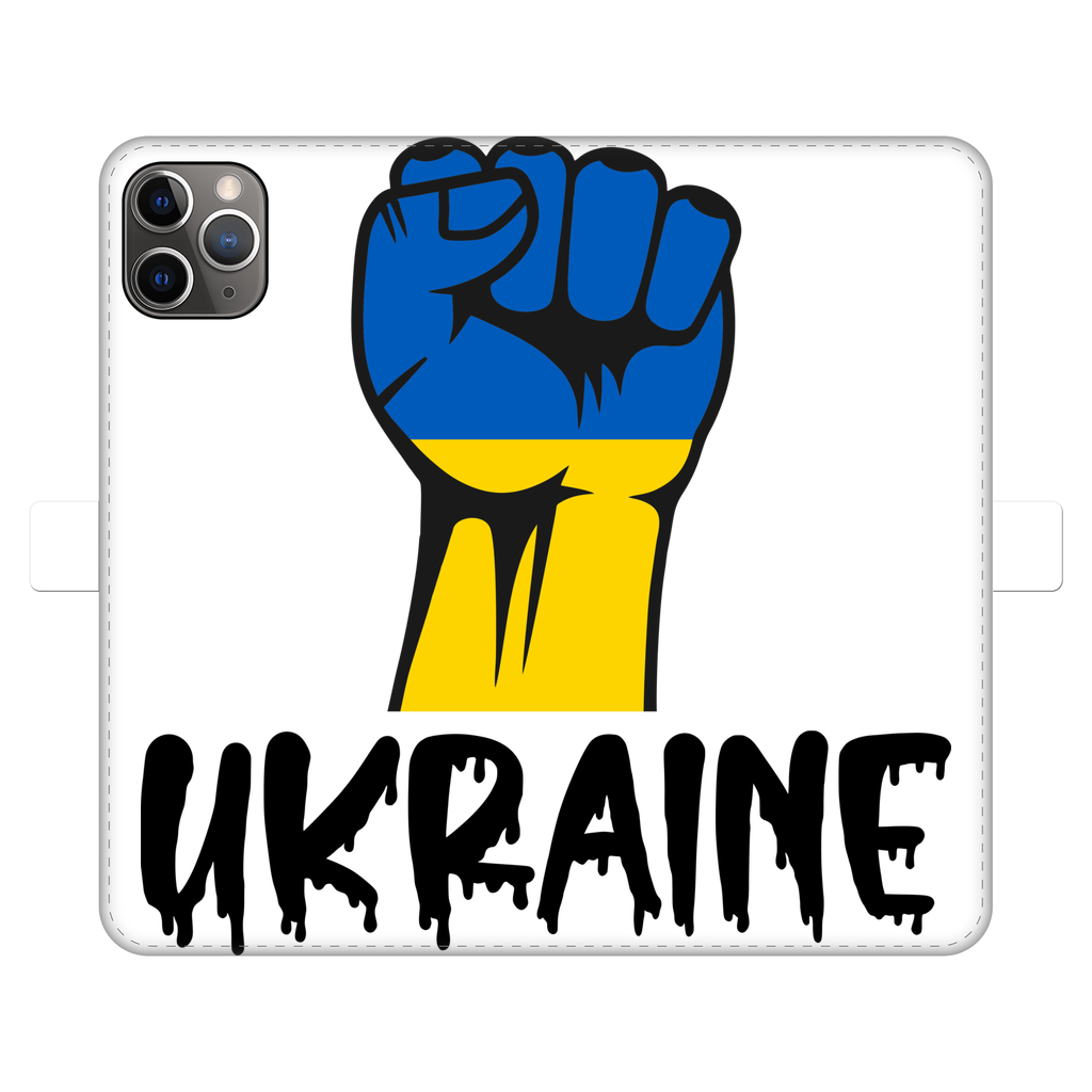 Ukraine Fist Fully Printed Wallet Cases - Lynendo Trade Store