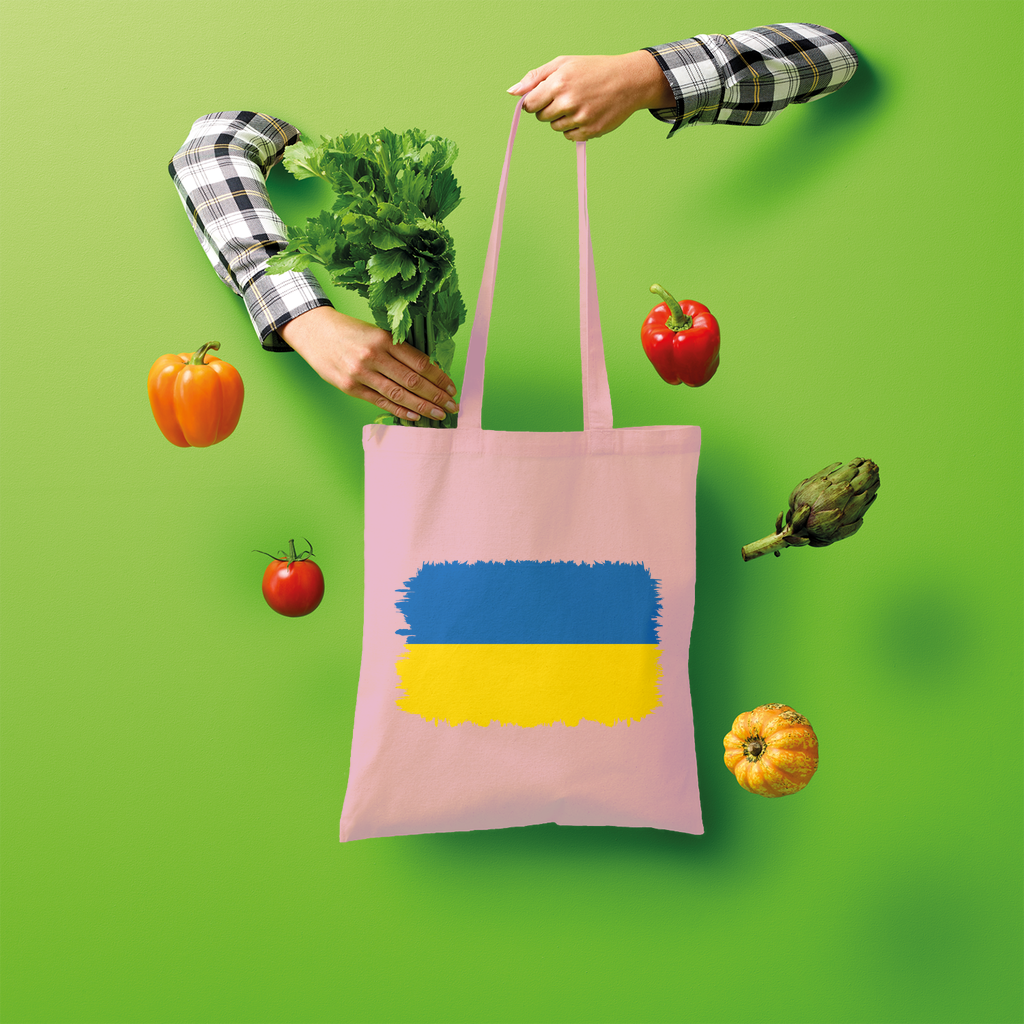 UKRAINE FLAG Shopper Tote Bag - Lynendo Trade Store
