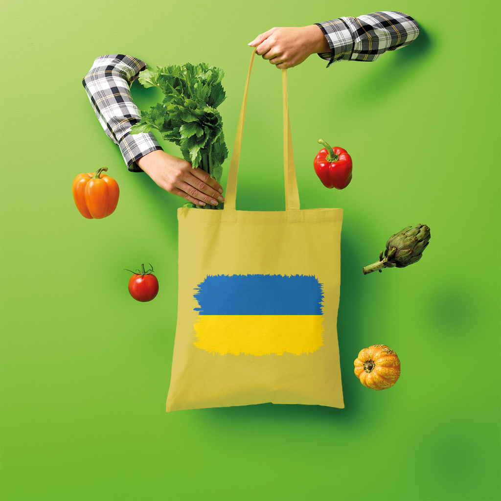 UKRAINE FLAG Shopper Tote Bag - Lynendo Trade Store