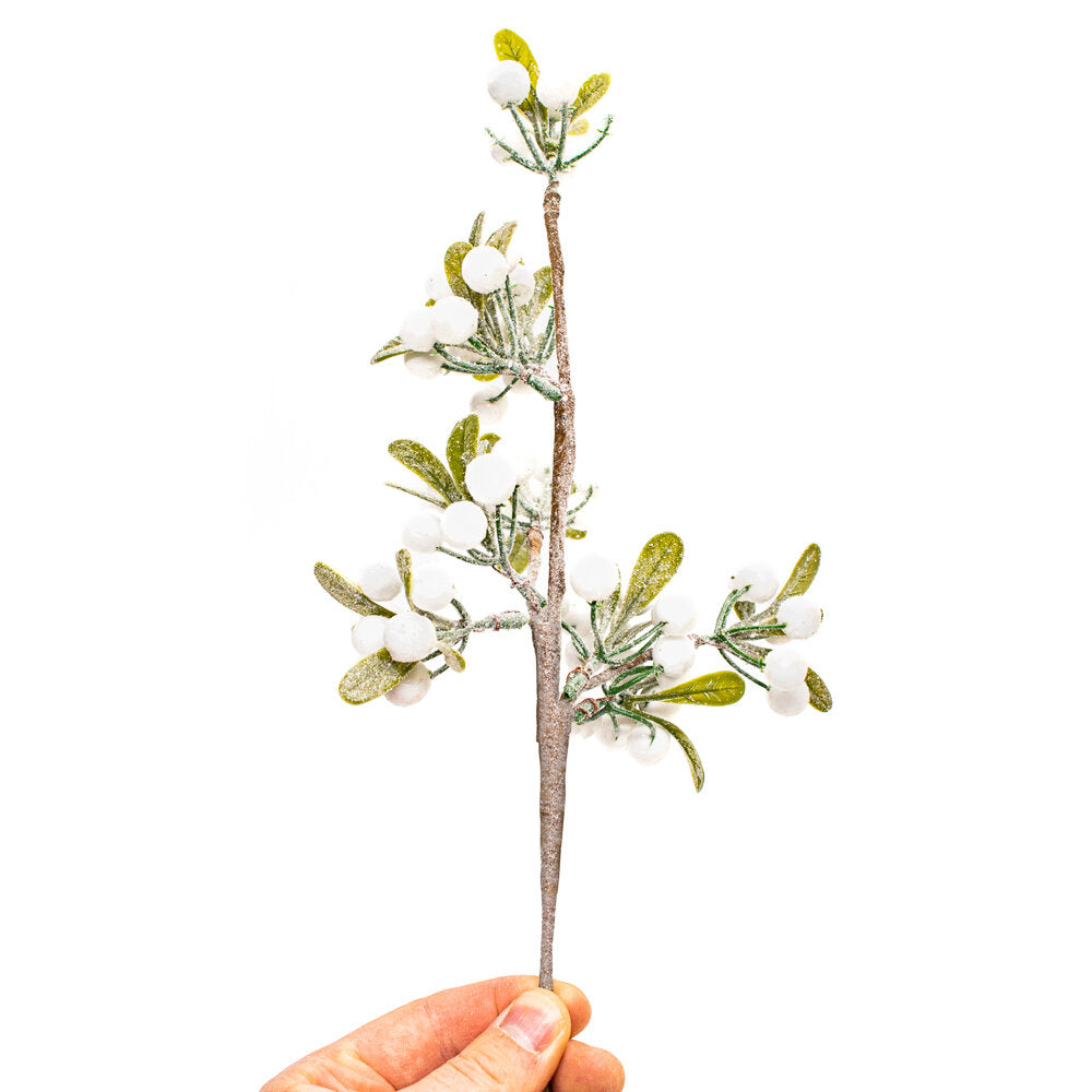 Frosted White Berry Spray - Lynendo Trade Store