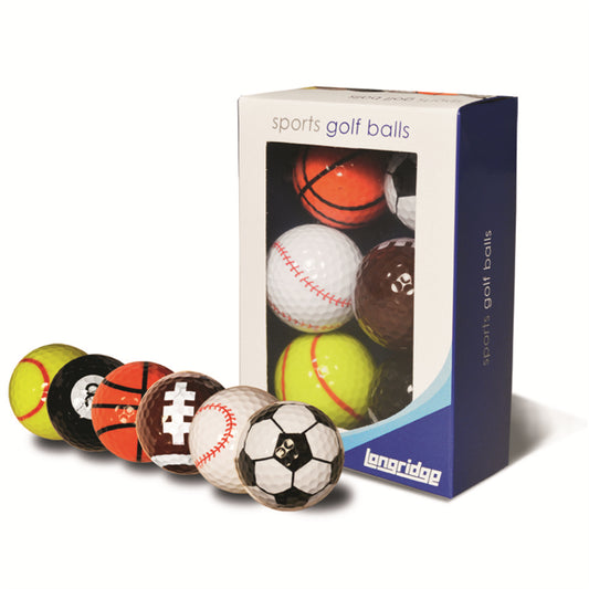 Longridge Sports Balls 6Pk - Lynendo Trade Store