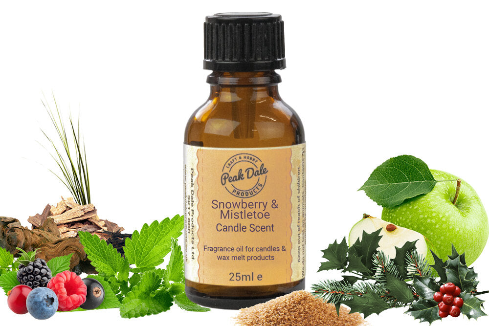 Candle Scent SNOWBERRY AND MISTLETOE 25ml - Lynendo Trade Store