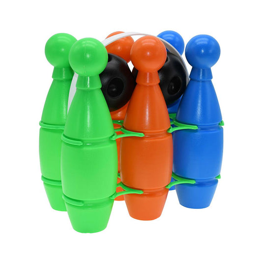 Multi-colour Plastic Bowling Set - Lynendo Trade Store