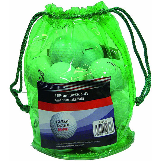 18 Mixed Lakeballs Golf balls - Lynendo Trade Store